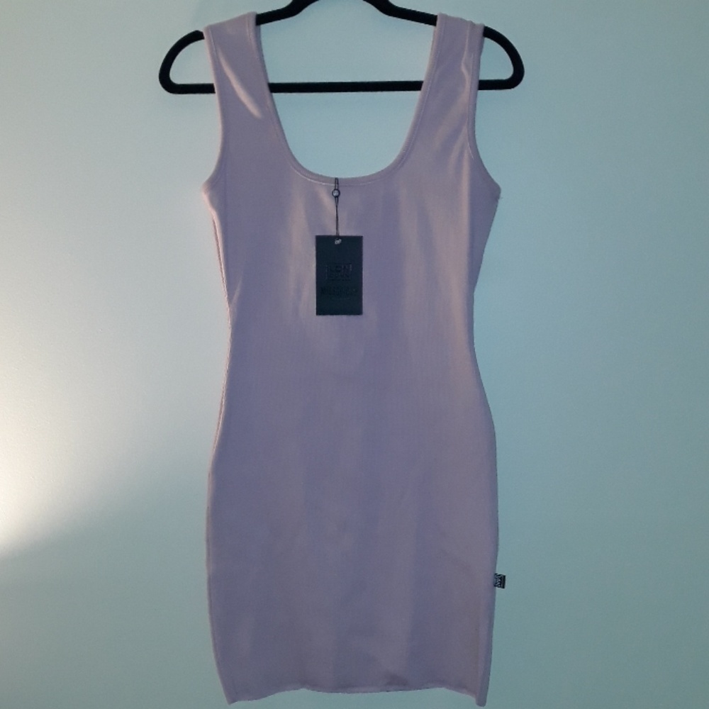 MISSGUIDED Ribbed Dress